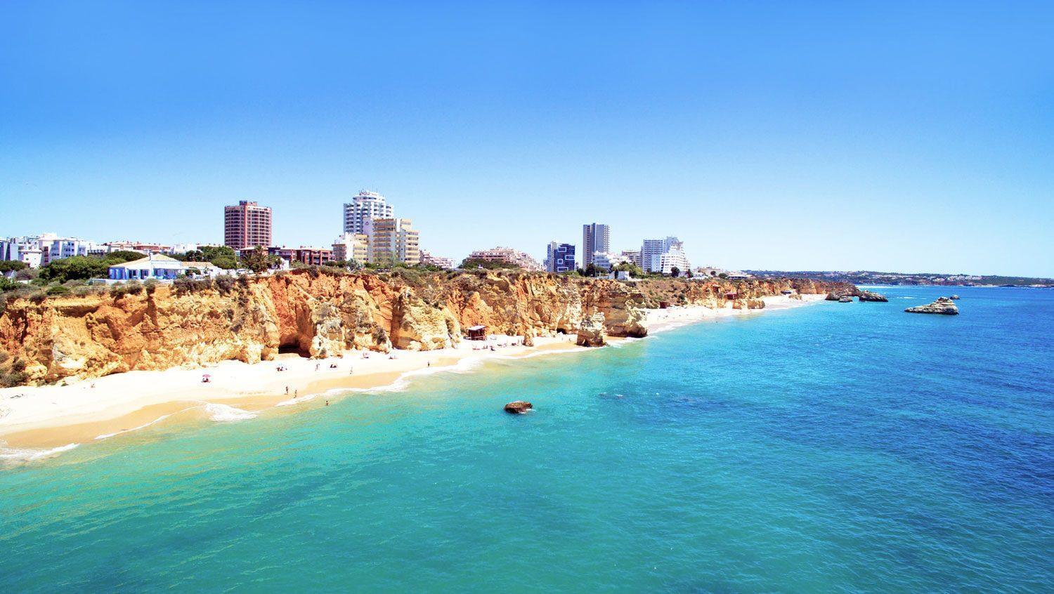 Praia Da Rocha Central 1 With Pool By Homing Portimão Kültér fotó